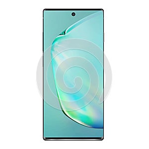 Samsung Galaxy note 10 smartphone.