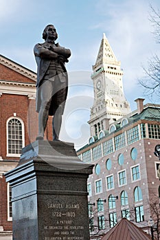 Samuel Adams Statue Boston