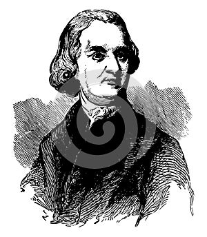 Samuel Adams vintage illustration