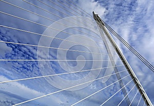 Samuel Beckett Bridge, Dublin, Ireland.