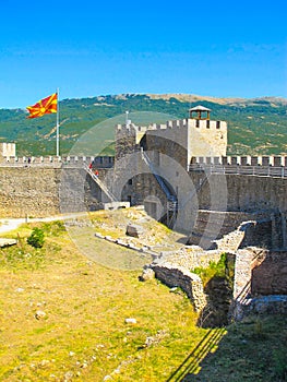 Samuel`s Fortress, with view of Orhid Macedonia