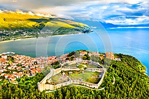 Samuels Fortress at Ohrid in North Macedonia