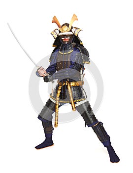 Samurai in armor