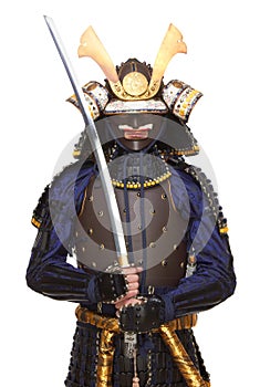 Samurai in armor