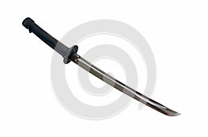 Samurai short sword isolate