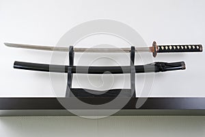 Samuraj meč před krep tapeta na plochu 