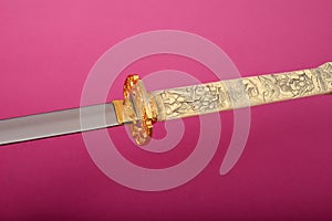 Samurai Sword Isolated