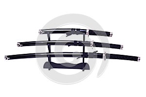 Samurai Swords Isolated