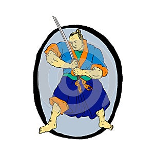 Samurai Warrior Katana Enso