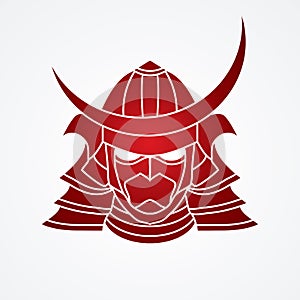 Samurai warrior mask