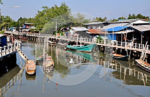 Samut Songkhram, Thailand: Fishing Village & Boats