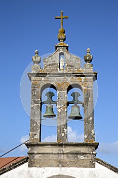 San Adrian Chapel Bell Tower, Malpica; Fisterra; Costa de la Muerte; Galicia photo