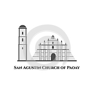 San Agustin Church. UNESCO World Heritage Site San Agustin Church of Paoay, Ilocos Norte, Philippines. It was beautiful and it is photo