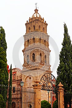 San agustin baroque convent in san luis potosi, mexico I photo