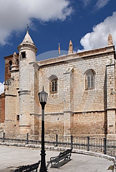 San Antolin church in Tordesillas, photo