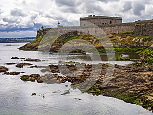 San Anton Castle in A Coruna