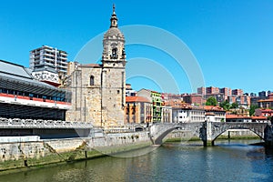 San Anton church in Bilbao, Spain