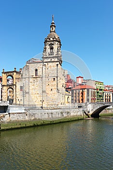 San Anton church in Bilbao, Spain