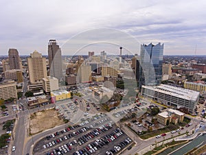 San Antonio aerial view, Texas, USA