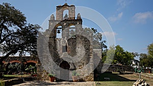 San Antonio Missions World Heritage - Mission Espada - SAN ANTONIO, UNITED STATES - NOVEMBER 01, 2022