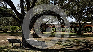 San Antonio Missions World Heritage - Mission Espada - SAN ANTONIO, UNITED STATES - NOVEMBER 01, 2022