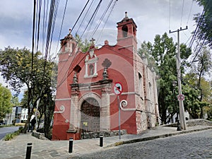 The San Antonio Panzacola Chapel in Coyoacan. Mexico city. photo