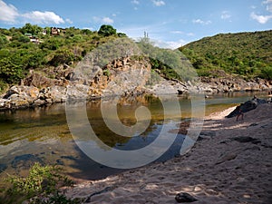 San Antonio river in Cuesta Blanca