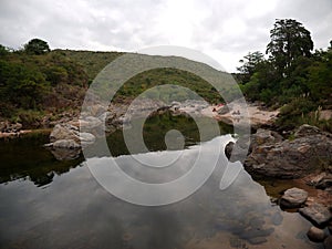 San Antonio river in Cuesta Blanca