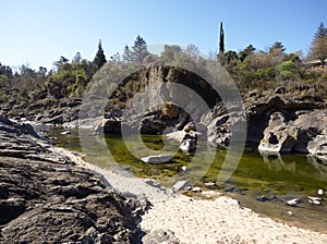 San Antonio river,  Cuesta Blanca, Cordoba, Argentina photo