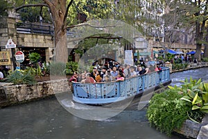 San Antonio Riverwalk Boat Ride, San Antonio, Texas