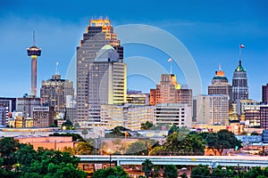 San Antonio Skyline photo