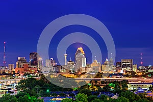 San Antonio Texas Skyline