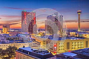 San Antonio, Texas, USA Skyline