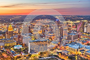 San Antonio, Texas, USA Skyline