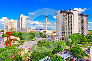 San Antonio, Texas, USA Skyline