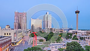 San Antonio, Texas, USA Skyline