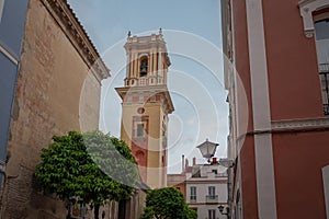 San Bartolome Church at Juderia - Seville, Andalusia, Spain photo