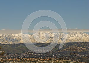 San Bernardino Mountains in Winter photo