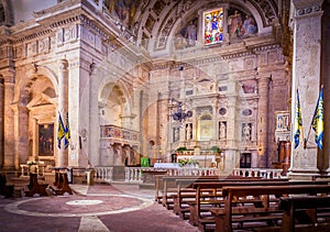 San Biagio church in Montepulciano, Italy