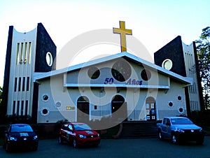 San Blas Cathedral in Ciudad del Este, Paraguay.