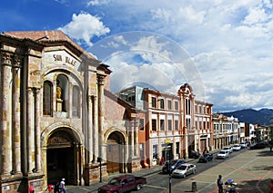 San Blas Church, Cuenca city, Ecuador
