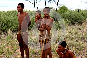 San Bushmen tribe