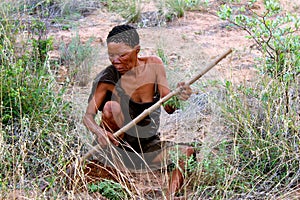 San Bushmen tribe
