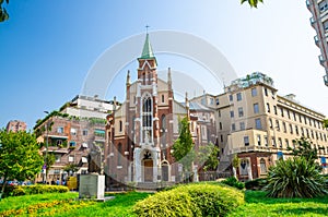 San Camillo De Lellis catholic church in Milan city centre, Ital