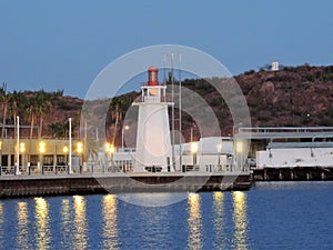 Nice Light house in Guaymas, Mexico. photo