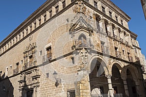 San Carlos Palace in Trujillo, a town of Caceres province in Spain