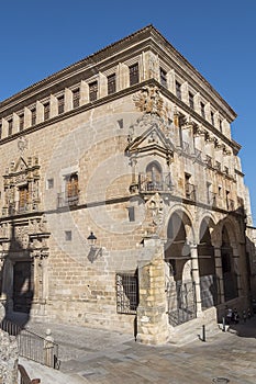 San Carlos Palace in Trujillo, a town of Caceres province in Spain