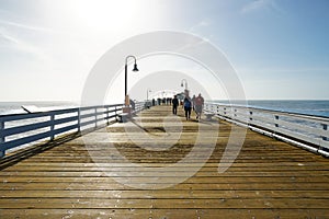 San Clemente Pier, California, USA