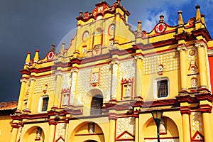 San cristobal de las casas cathedral in chiapas II photo