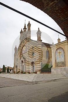 San Dalmazio church at Quargnento, Alessandria province, Monferrato